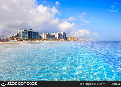 Daytona Beach in Florida coastline of USA