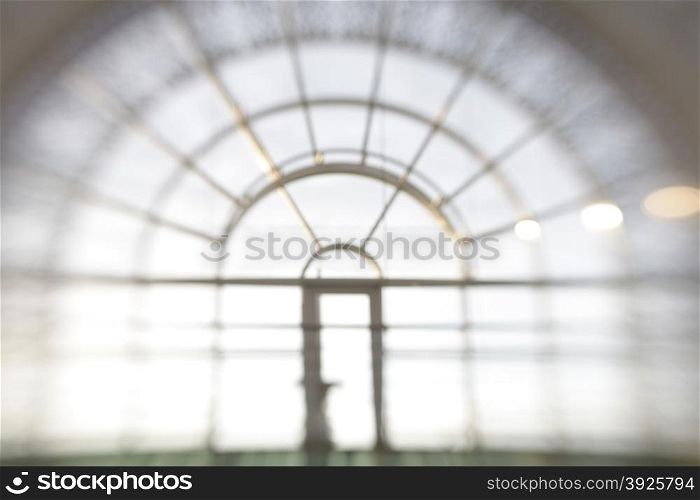 De-focuses business center interior, window. Blur background. Made with lensbaby.&#xA;&#xA;