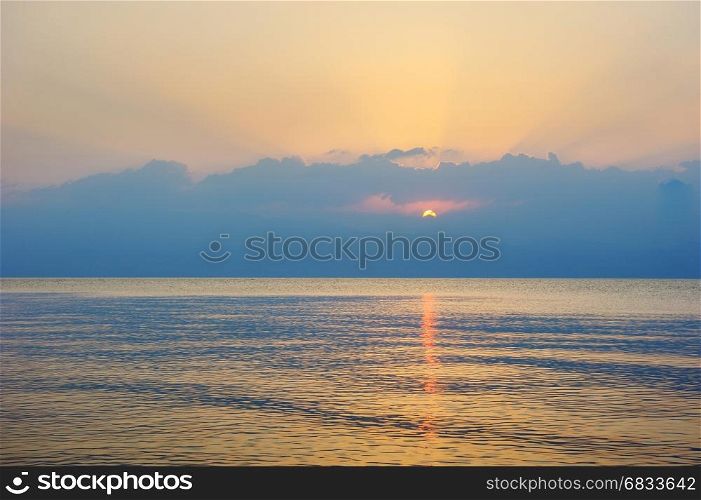 Dead Sea. The coast of the Dead Sea near Ein Gedi nature reserve in Israel