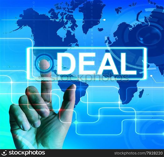 Deal Map Displaying Worldwide or International Agreement