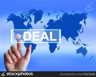 Deal Map Referring to Worldwide or International Agreement