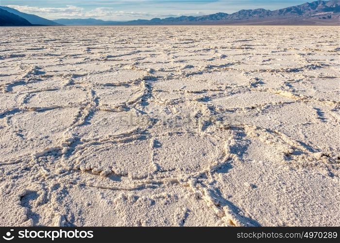 Death Valley National Park - Badwater Basin. California, USA.