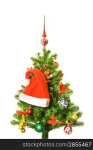Decorated Christmas-tree