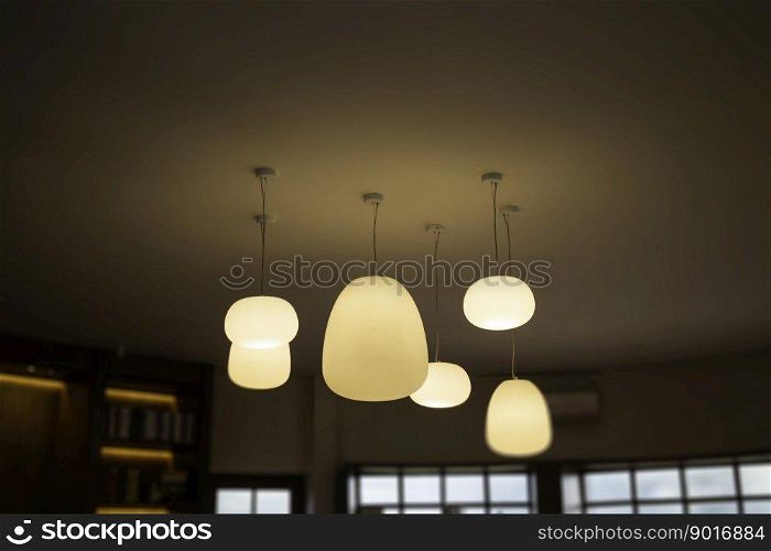 Decoration of coffee shop in Thailand, stock photo