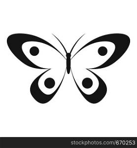 Decorative butterfly icon. Simple illustration of decorative butterfly vector icon for web. Decorative butterfly icon, simple style.