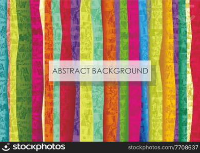 Decorative pattern, abstract vector background.