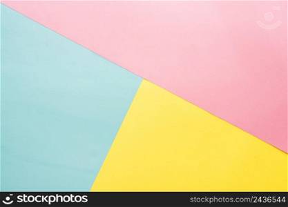 decorative surface with three colors