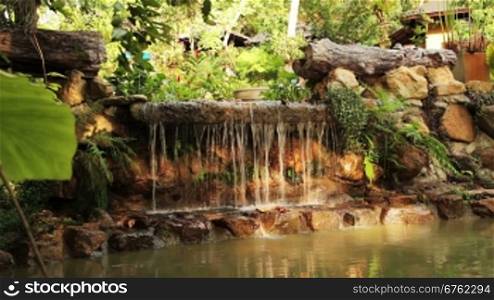 decorative waterfall