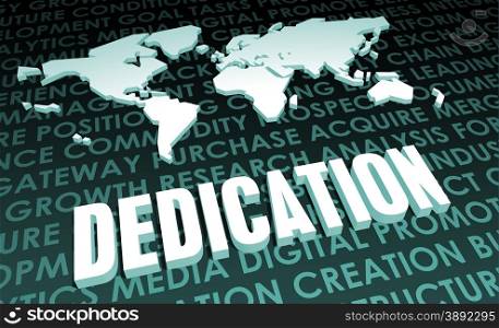 Dedication Industry Global Standard on 3D Map
