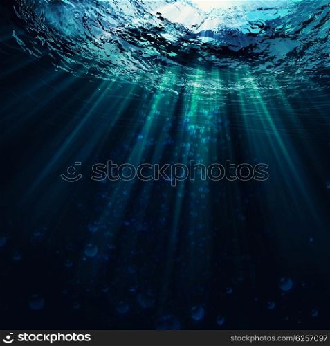 Deep Blue Sea, abstract marine backgrounds for your design