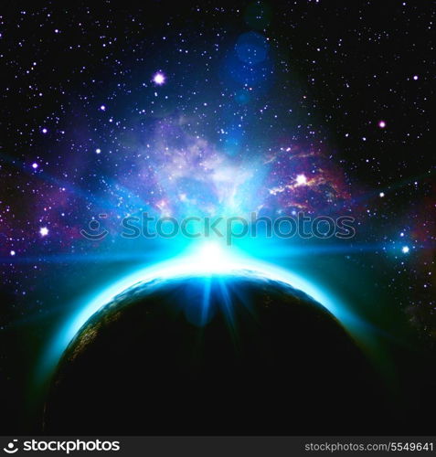 Deep space, abstract sci-fi backgrounds for your design