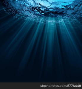 Deep water, abstract natural backgrounds