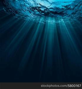 Deep water, abstract natural backgrounds