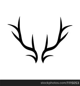 deer antler logo vector