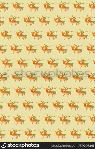 Deer pattern background