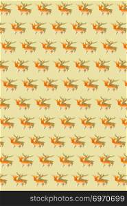 Deer pattern background