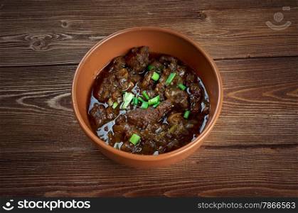 Deer ragout - old French dish of venison
