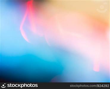 Defocus abstract color background, smooth of light and reflection.