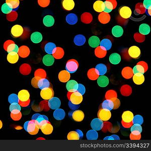 defocused Aolored circular lights backgrounds