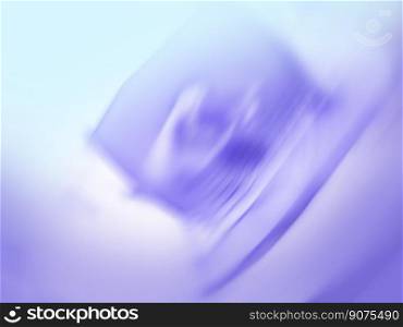 Defocused abstract blurred technology space background. Empty defocused background with modern technology.. Digital technology movement of luminous particles blurred motion background