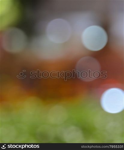 Defocused abstract red and green Christmas bokeh background