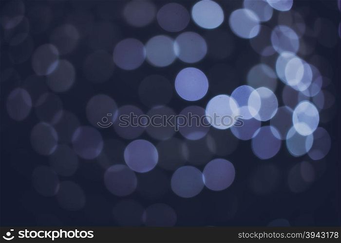 Defocused bokeh lights for background