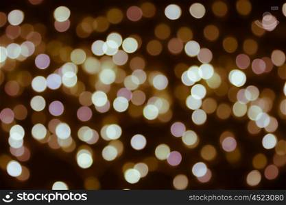 Defocused christmas night lights, beautiful bokeh background