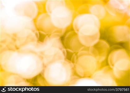 Defocused gold abstract background