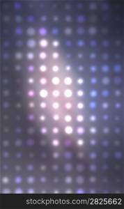 Defocused light dots abstract background