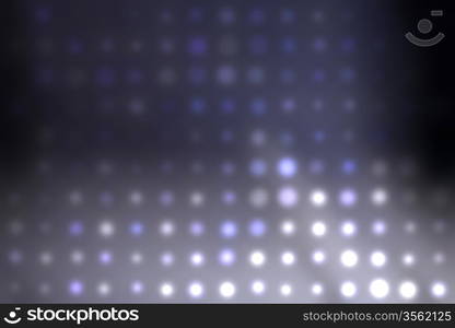 Defocused light dots abstract background