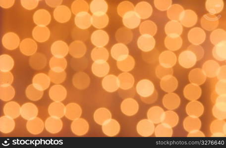 Defocused light dots bokeh background