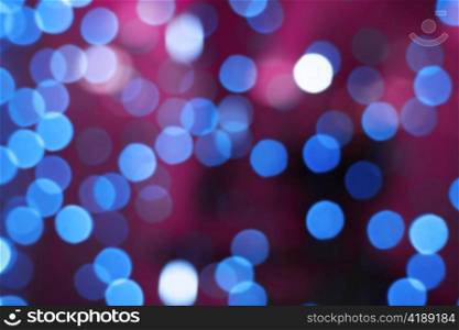 Defocused light dots bokeh christmas beatiful background