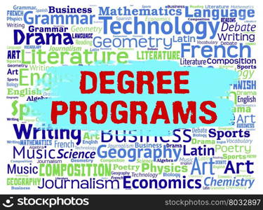 Degree Programs Showing Courses Master&rsquo;s And Education