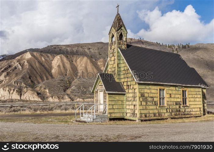 Delapidated Country Church
