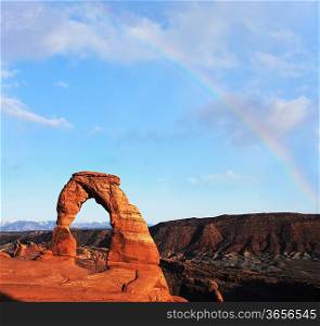 Delicate Arch in Arches National Park, Utah
