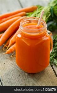 delicious carrot smoothie