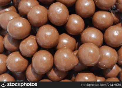 delicious chocolate balls for desert
