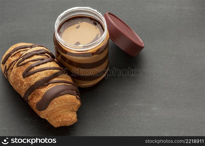 delicious chocolate croissant spread