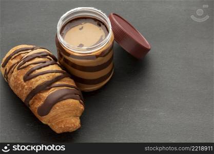 delicious chocolate croissant spread
