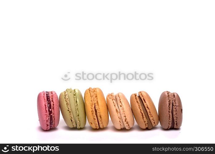 delicious colorfull macarons