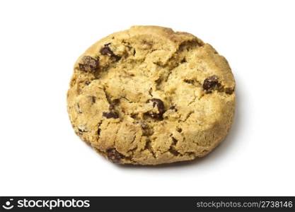 Delicious cookie isolated on white background