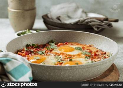delicious egg meal pan