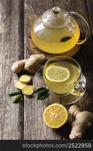 delicious healthy lemon tea concept 8