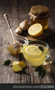 delicious healthy lemon tea concept 9
