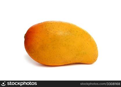 delicious mango tropical fruit isolated on white