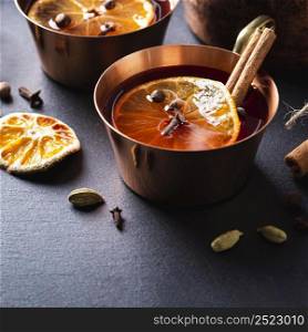 delicious mulled wine drink concept 7