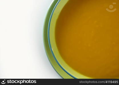 Delicious pumpkin soup