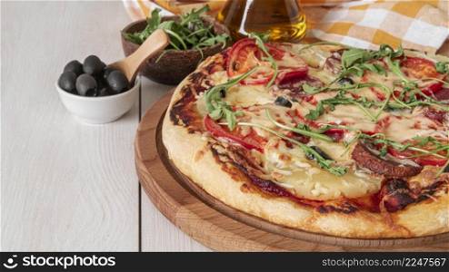 delicious traditional pizza arrangement 6. delicious traditional pizza arrangement 5