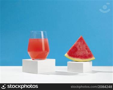 delicious watermelon juice slice