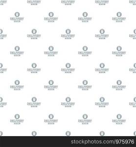 Delivery service pattern vector seamless repeat for any web design. Delivery service pattern vector seamless